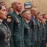 32 mujeres oficiales del Ejército Nacional culminan su curso de ascenso